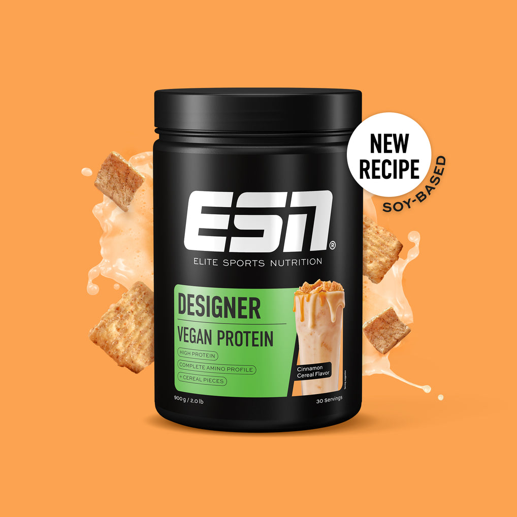 Veganes Designer Proteinpulver mit Soja